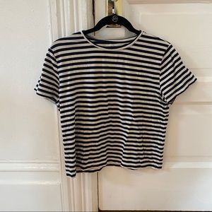 Everlane striped basic tee